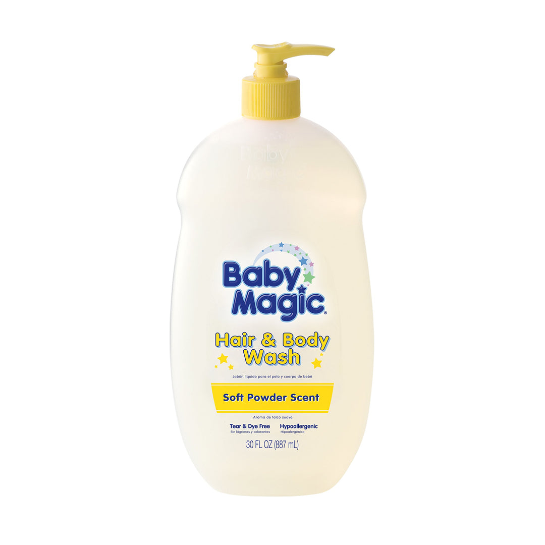 Hair and Body Wash, Soft Powder Scent, 30 Ounces