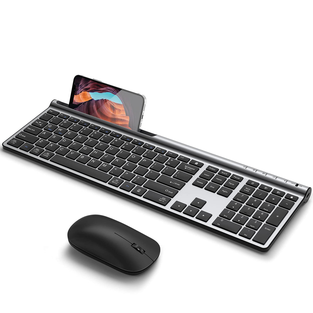 Wireless Keyboard and Mouse Combo, CHESONA Bluetooth Re