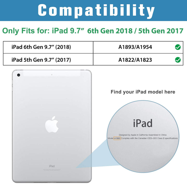 ProCase Smart Case for iPad 9.7 Inch iPad 6th/5th Gener
