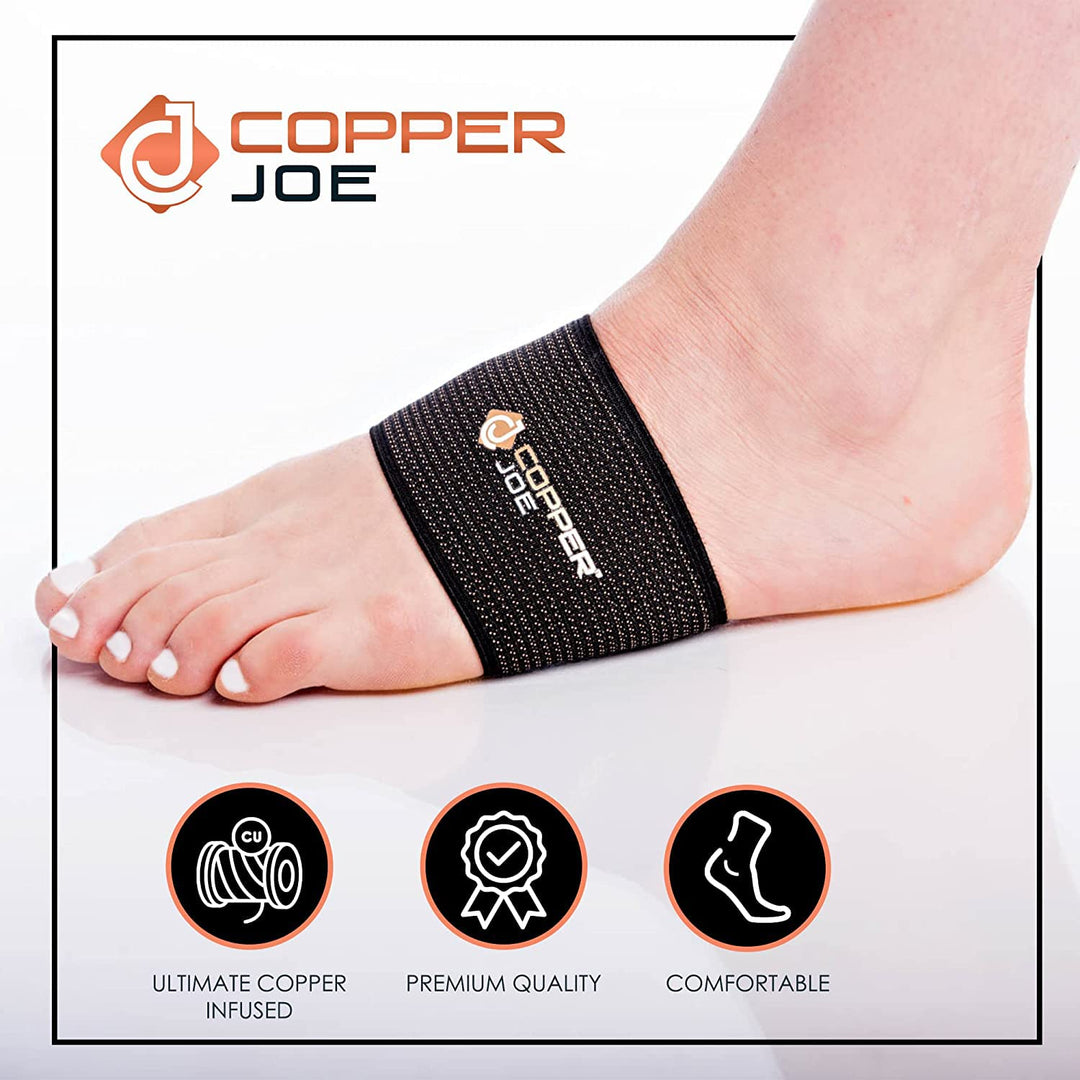 Copper Joe 2 Pack Arch Support - Best Copper Arch Suppo