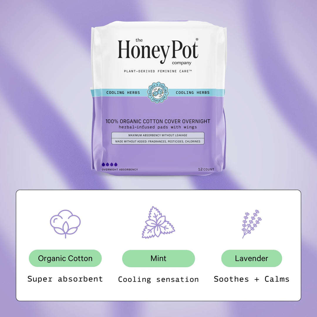 The Honey Pot Company The Honey Pot Overnight Feminine 