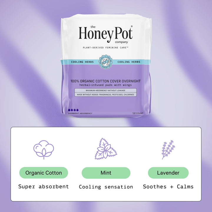 The Honey Pot Company The Honey Pot Overnight Feminine 