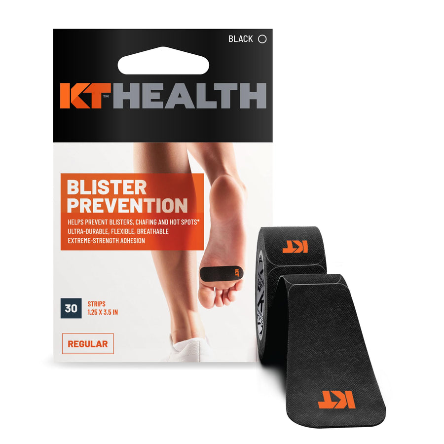 KT Health Blister Prevention Tape – 30 Precut Strips fo