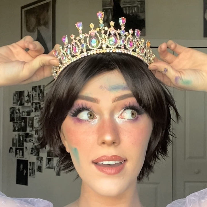 AW BRIDAL Tiaras and Crowns for Women - Princess Tiaras