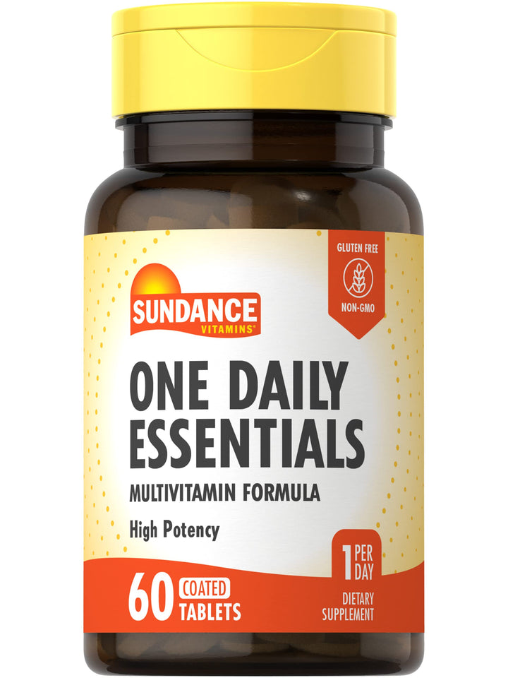 Sundance Daily Multivitamin for Adults | 60 Tablets | High Potency Formula | Non-GMO and Gluten Free Supplement