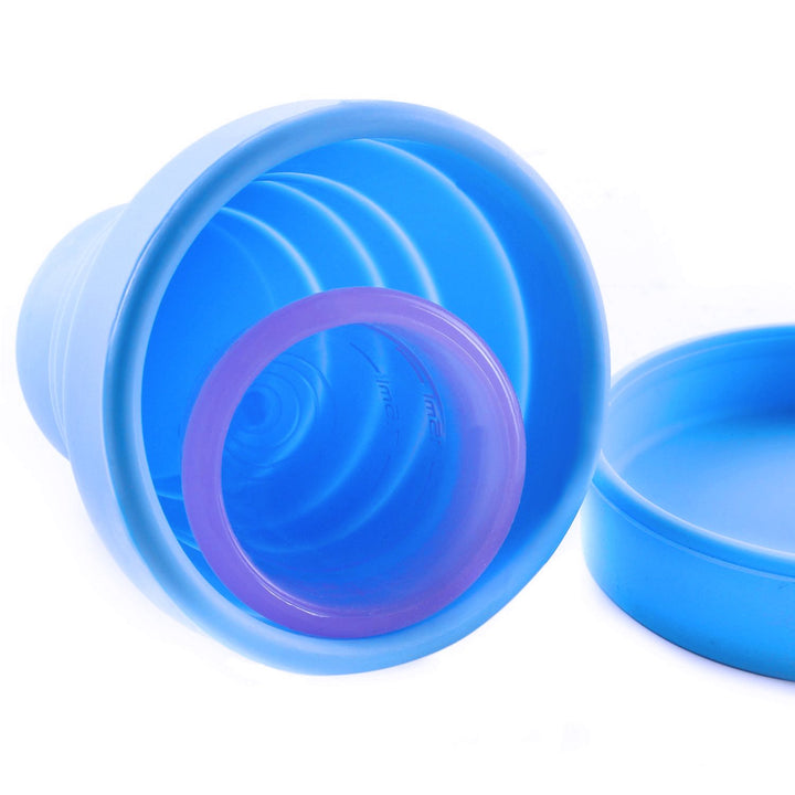Collapsible Silicone Cup Foldable Sterilizing Cup for M