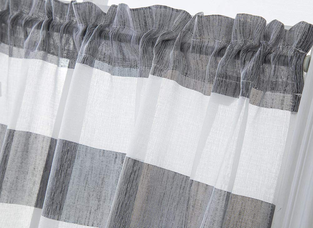 BOYOUTH Semi Shading Grey and White Rugby Stripe Print 