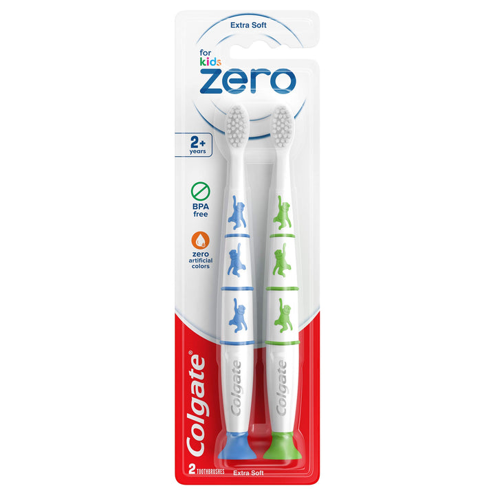 Colgate Zero for Kids Toothbrushes with Extra Soft Bris