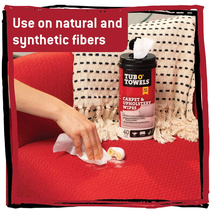 Tub O Towels TW40-CP Carpet And Upholstery Spot Remover