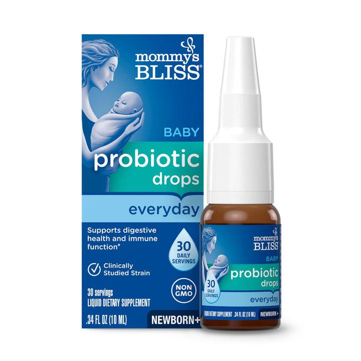 Mommy&#39;s Bliss Baby Probiotic Drops, Flavor-less, 0.34 Fluid Oz