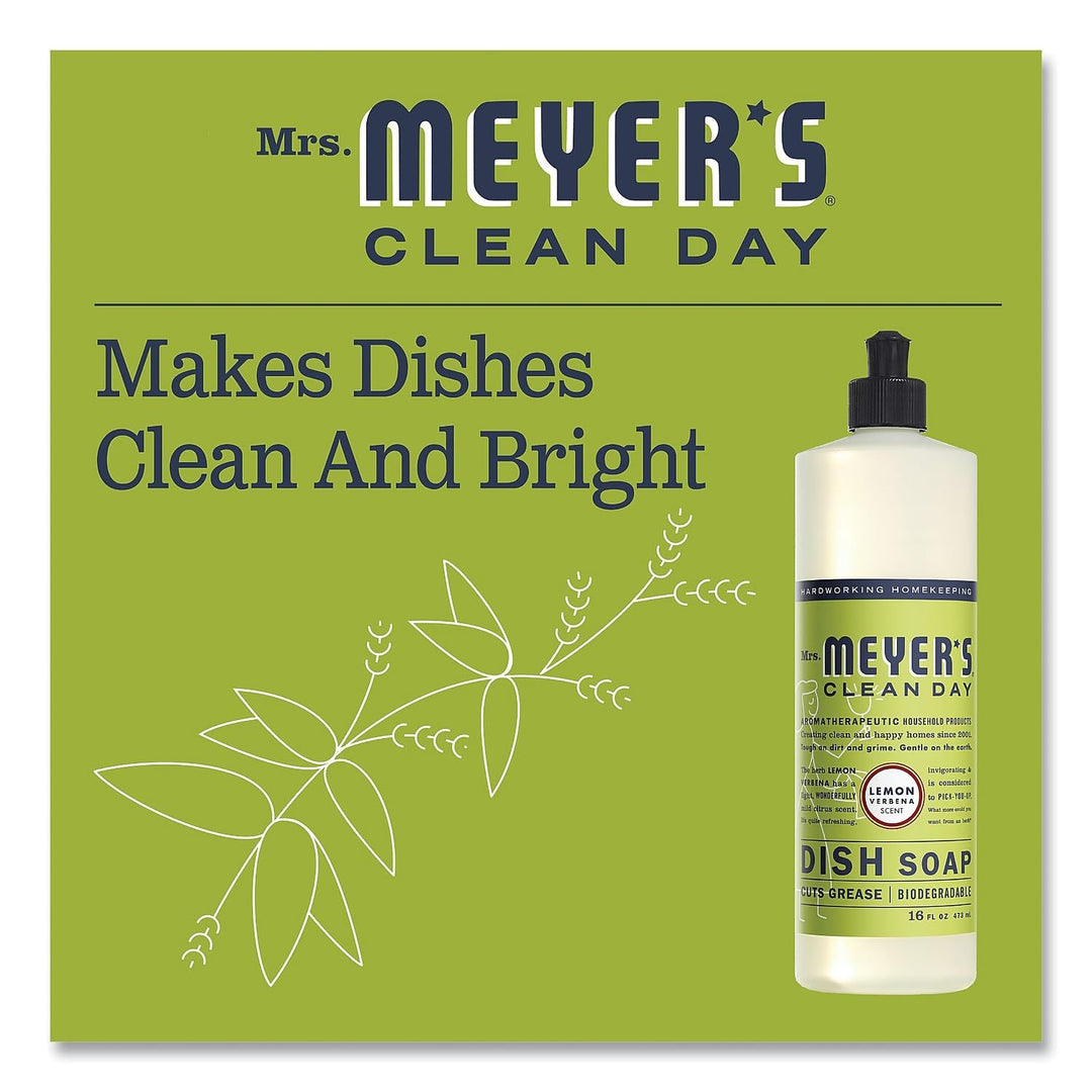 Mrs. Meyers Clean Day Lemon Verbena Dish Soap 16oz