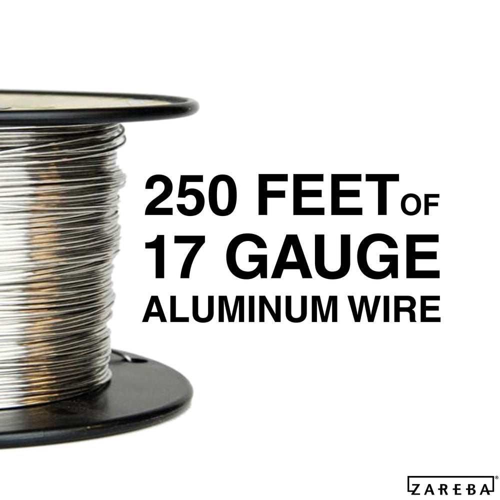 FW-00018D 250-Feet 17 Gauge Spool Aluminum Wire