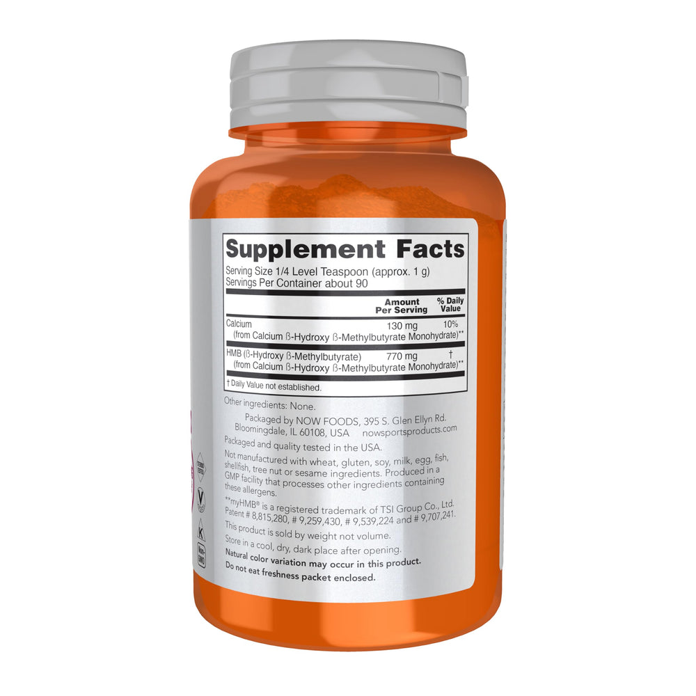 Sports Nutrition, HMB (ß-Hydroxy ß-Methylbutyrate)Powder, Sports Recovery*, 90 Grams