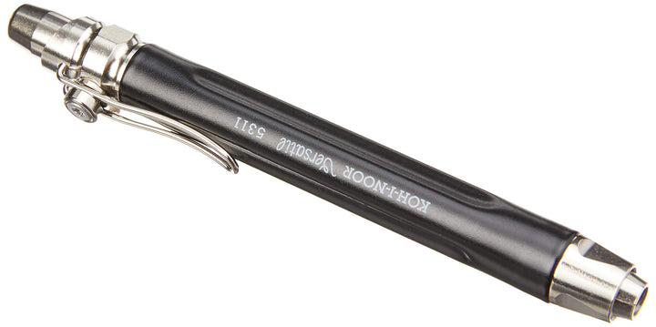 Mechanical Hardtmuth Lead Holder with 5.6mm x 80mm Lead, Black with Clip, 1 Each (5311CN1005PK)