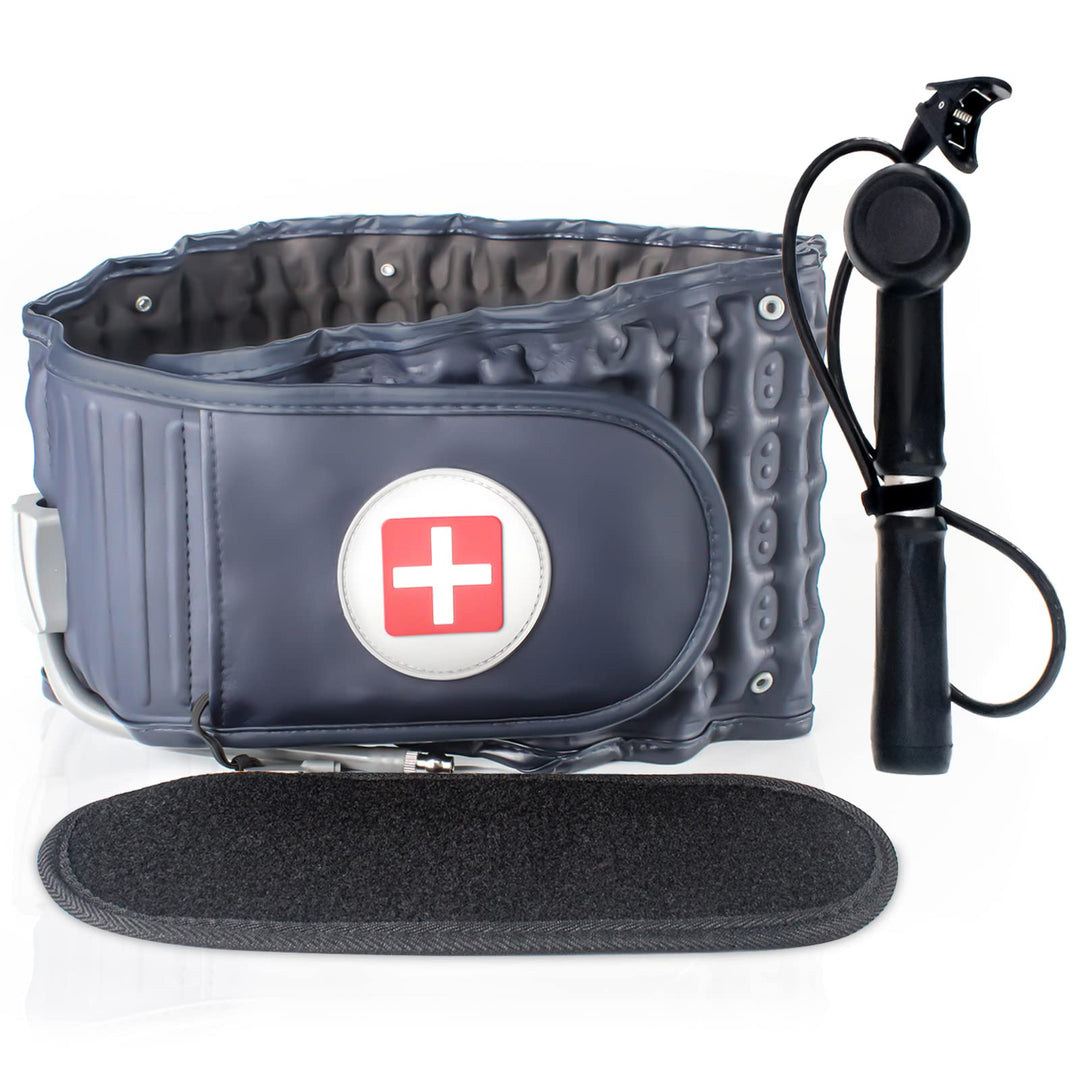 Decompression Back Belt, for Lower Back Pain Relief Lumbar Decompression Belt, Men and Women Lumbar Traction Device (29-49 inch Waists)