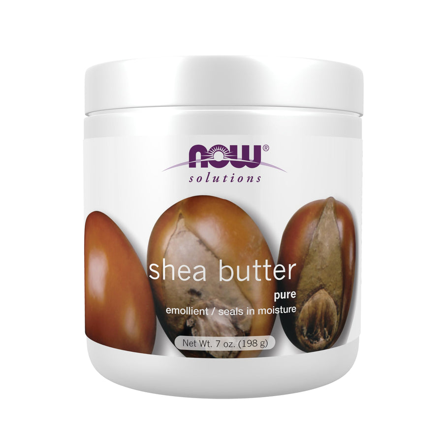 Solutions, Shea Butter, Skin Emollient, Seals in Moisture for Dry Rough Skin, 7-Ounce