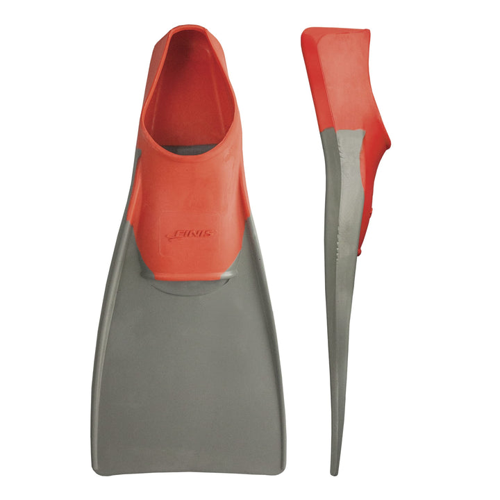 Long Floating Fin 7-9 Red/Gray