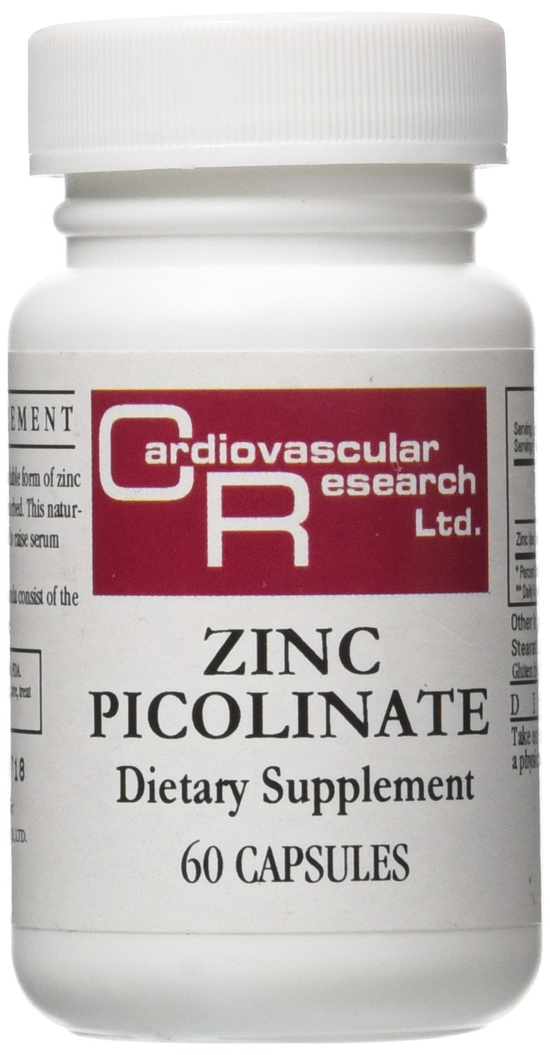 Cardiovascular Research Zinc Picolinate Capsules, 60 Co