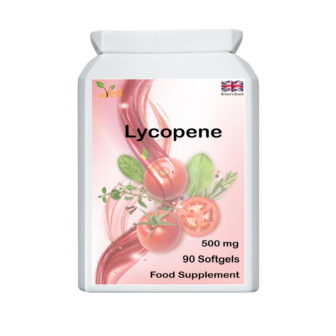 Lycopene 500 mg | 90 Softgel, 3 Month Supply.
