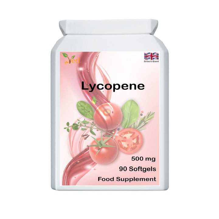 Lycopene 500 mg | 90 Softgel, 3 Month Supply.