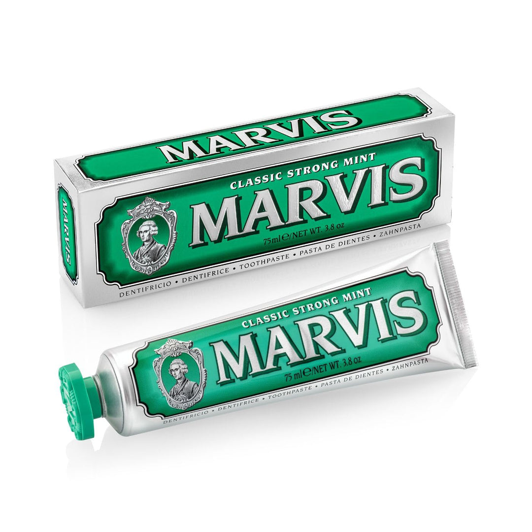 Marvis Classic Strong Mint Toothpaste, 3.8 oz (Pack of 