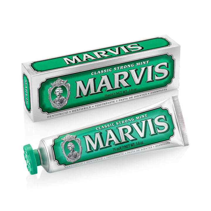Marvis Classic Strong Mint Toothpaste, 3.8 oz (Pack of 
