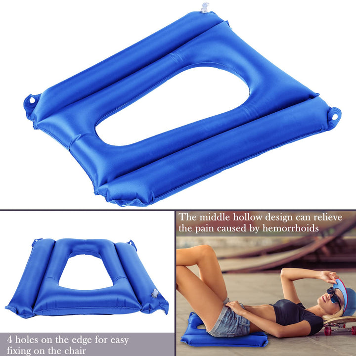 Namalu Bed Sore Cushions for Butt Inflatable Bed Sore Pads Nursing Bed Pad to Prevent Treatment for Bed Sores on Buttocks for Elderly Bedridden Disabled, Breathable and Comfort for Pain Relife(Blue)
