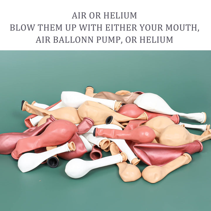 Boho Balloon Garland Arch Kit - 147Pcs Balloon Arch Kit Pastel Pink Balloon Garland Double Stuffed Dusty Rose Pink Balloon Garland for Birthday Baby Shower Bridal Wedding Party Decorations