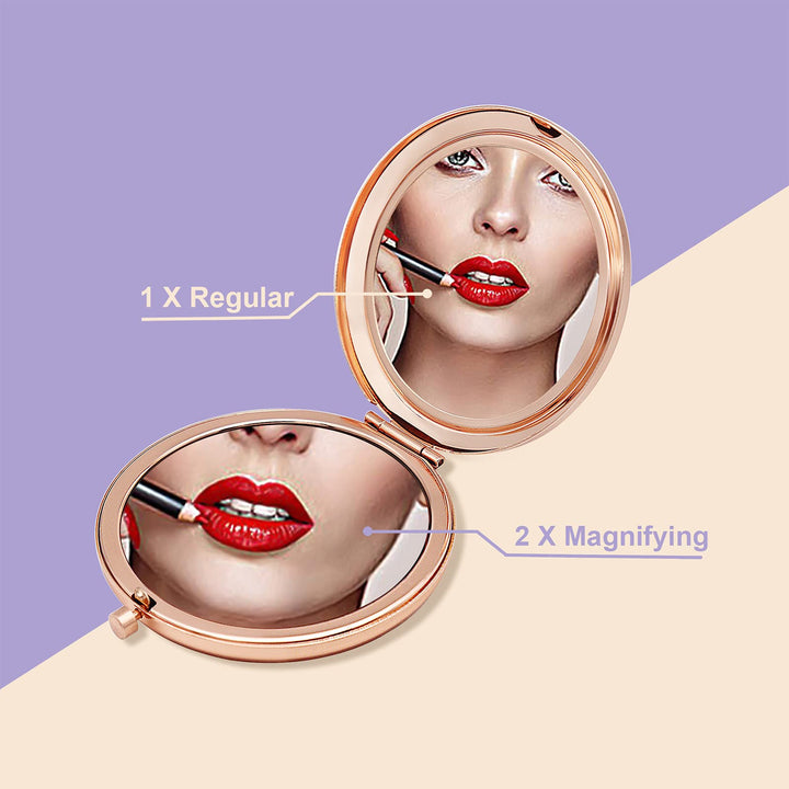16th Birthday Gift Ideas for Girls, Sweet 16 Gifts for Girls, Happy 16th Birthday Present for Daughter Granddaughter Niece 16th Birthday Gift Ideas, Travel Mirror Compact Makeup Mirror for Her