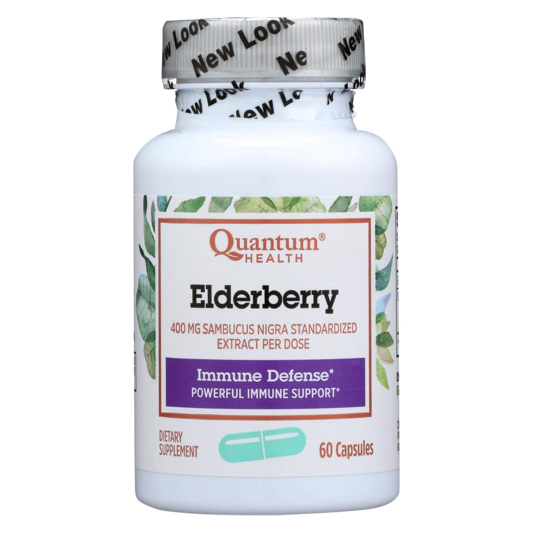 Quantum Elderberry Immune Defense Extract - 400 mg - 60