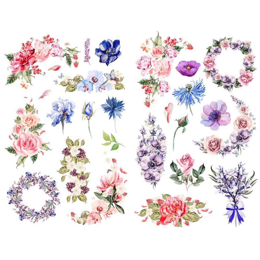 Spring Flowers Kawaii Aesthetic Happy Planner Diary Journal Stationery Scrapbooking Stickers Travel Art Supplies
