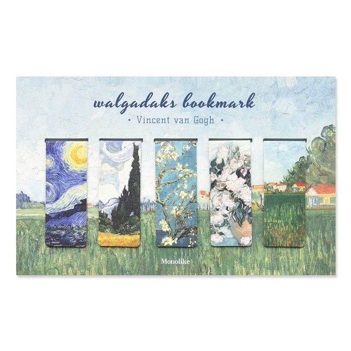 Magnetic Bookmarks Vincent Van Gogh, Set of 5