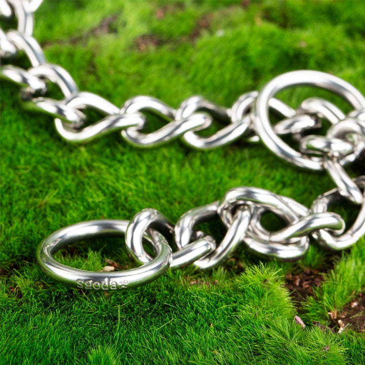 Chain Dog Training Choke Collar, 16 in, 2.0 mm