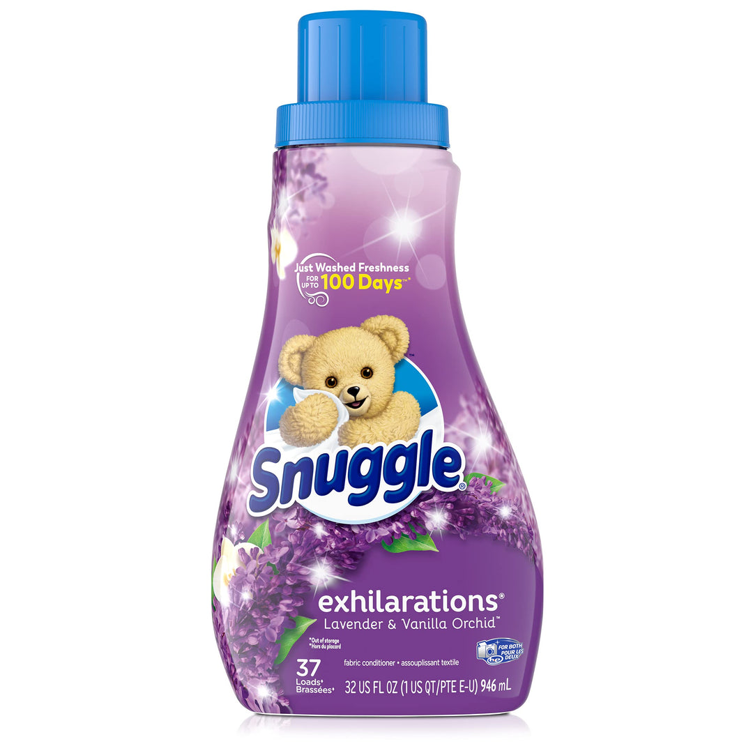 Snuggle Exhilarations Liquid Fabric Softener, Lavender 