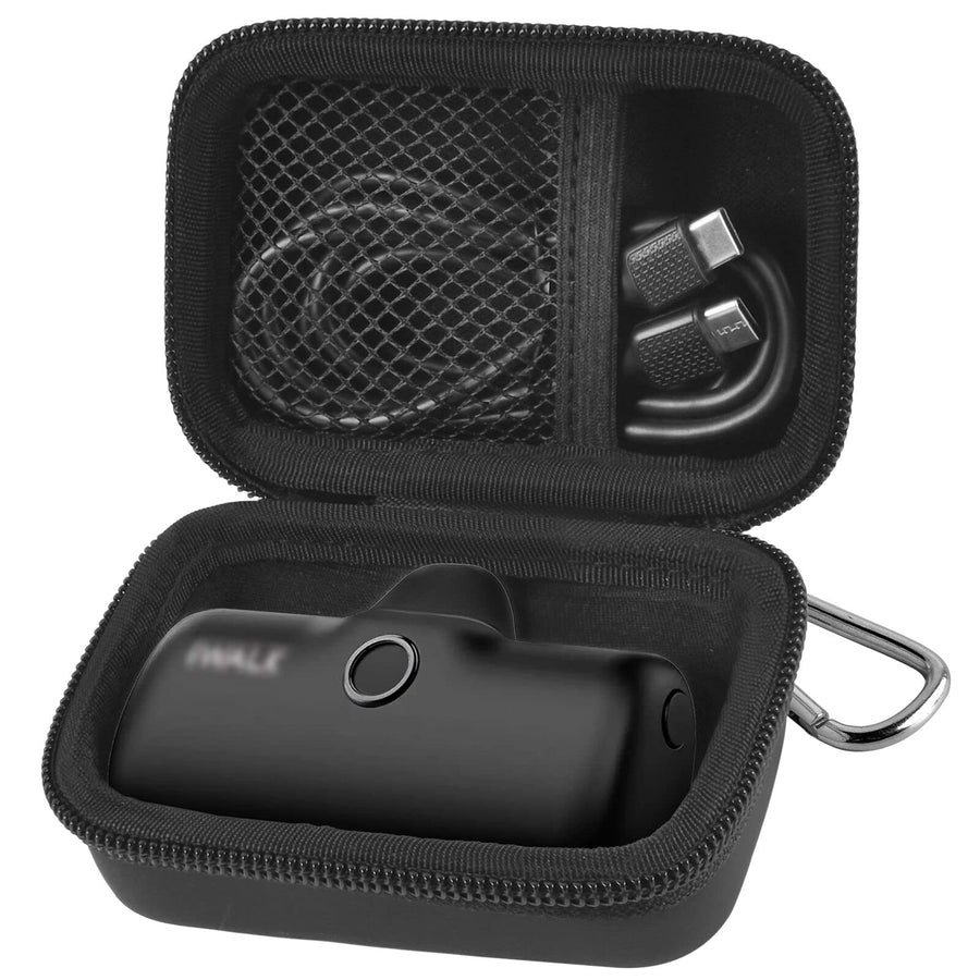 Carrying Case for iWALK Portable Charger Power Bank. Also for JEJILL/for Charmast/for LanLuk/for VEGER/for Swyop/for Feob/for Taegila/for Kuulaa and More Small Charging Battery Pack -Black Bag Only