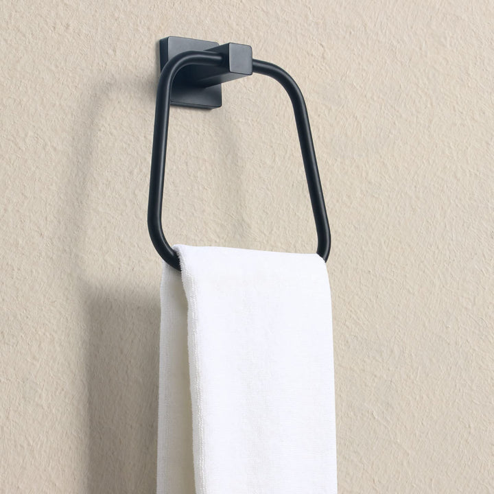 HouseAid Trapezoid Towel Holder for Bathroom, Stainless