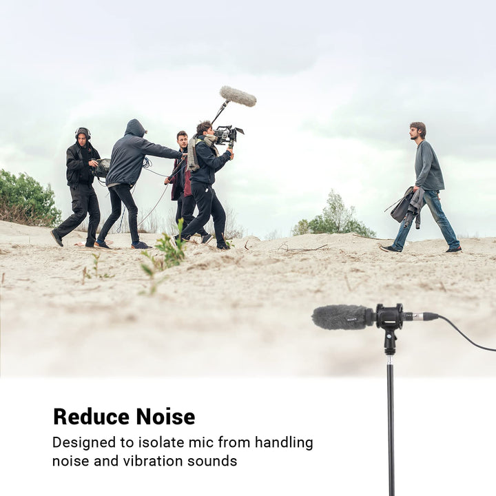 SmallRig Microphone Shock Mount with Cold Shoe Pinch fo