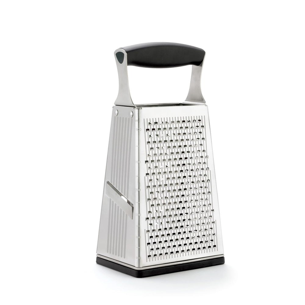 4 Sided Box Grater, Regular, Stainless Steel