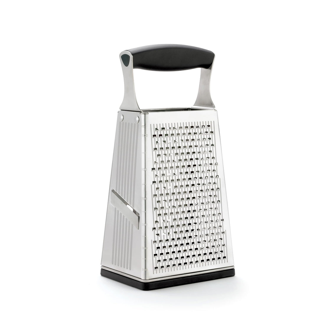 4 Sided Box Grater, Regular, Stainless Steel