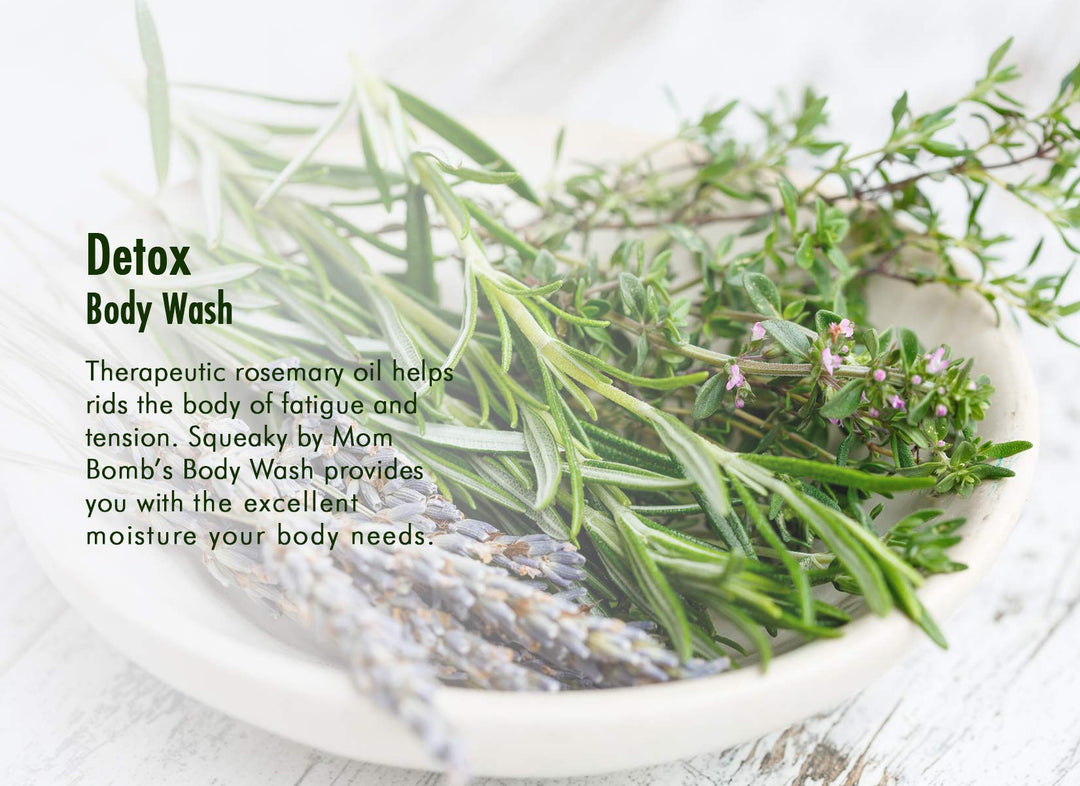 Botanical Detox Body Wash- Therapeutic rosemary oil helps rids the body of fatigue and tension. ââ‚¬â„¢s Body Wash provides you with the excellent moisture your body needs. (6005)