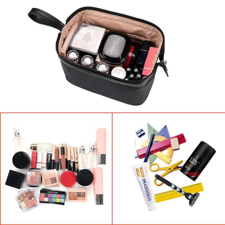OCHEAL Large Makeup Bag,Cosmetic Travel Bag Zipper Pouc