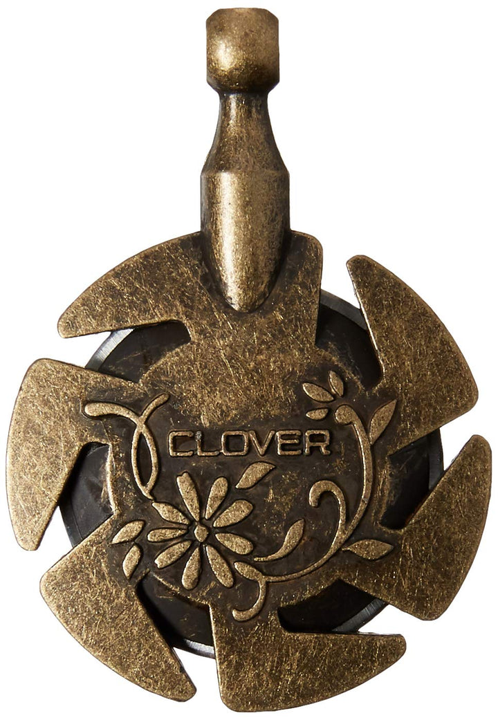 Clover 3105 Yarn Cutter Pendant, Antique Gold