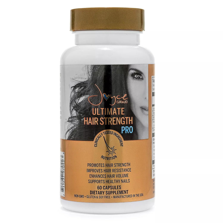 Joyce Giraud Ultimate Hair Strength Supplements 30-Day Supply, Scientifically Formulated to Reduce Hair Loss, 60 Capsules