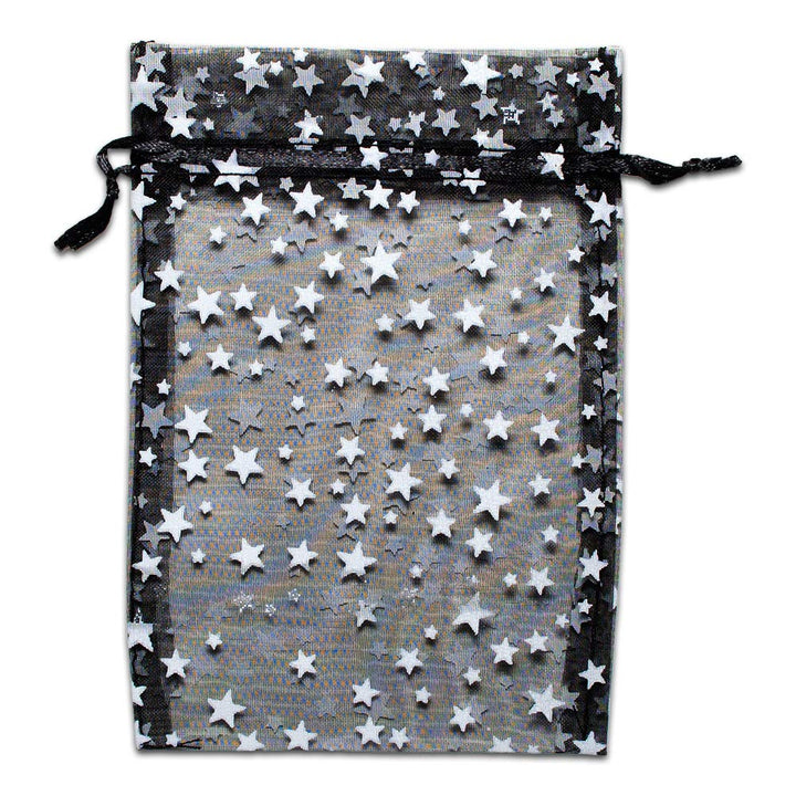 TheDisplayGuys 100-Pack 4x6 Sheer Organza Gift Bags wit