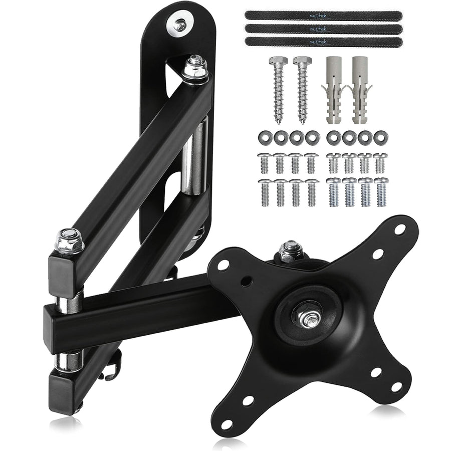 Suptek TV Wall Mount Swivel Tilt Rotation Full Motion A