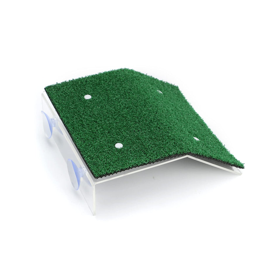 Turtle Basking Resting Platform, Floating Turtle Dock Fish Tank Aquarium Tortoise Terrace Platform with 2Pcs Suction Cups for Aquarium Large Tortoise Resting