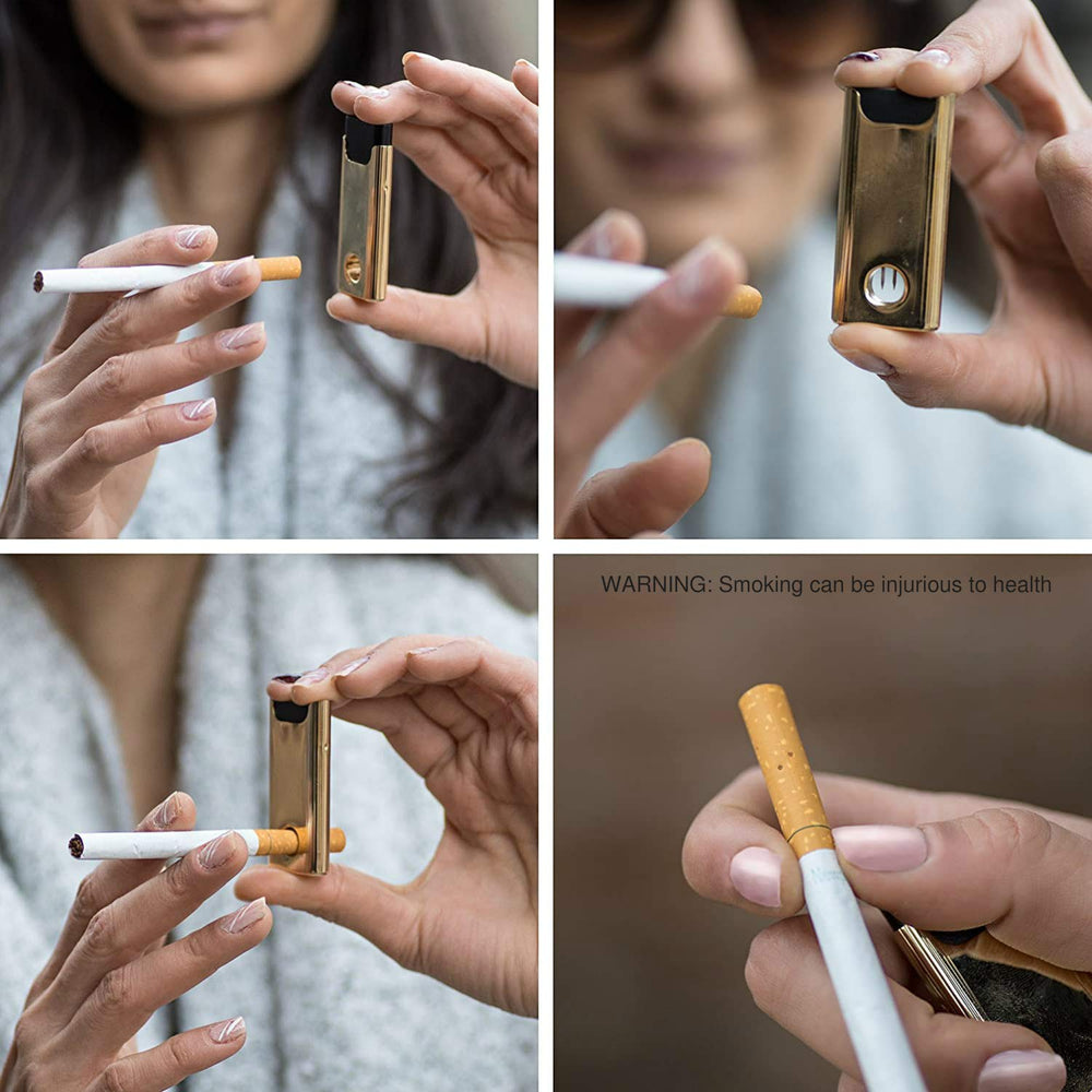 Stop Smoking Aids Device – Easy Way to Quit Cigarette Smoking in Just 8 Weeks – Backed by Scientific Studies – Better Than Pills, Gummies, Inhaler, Vapes, Nicotine Gum & Patches
