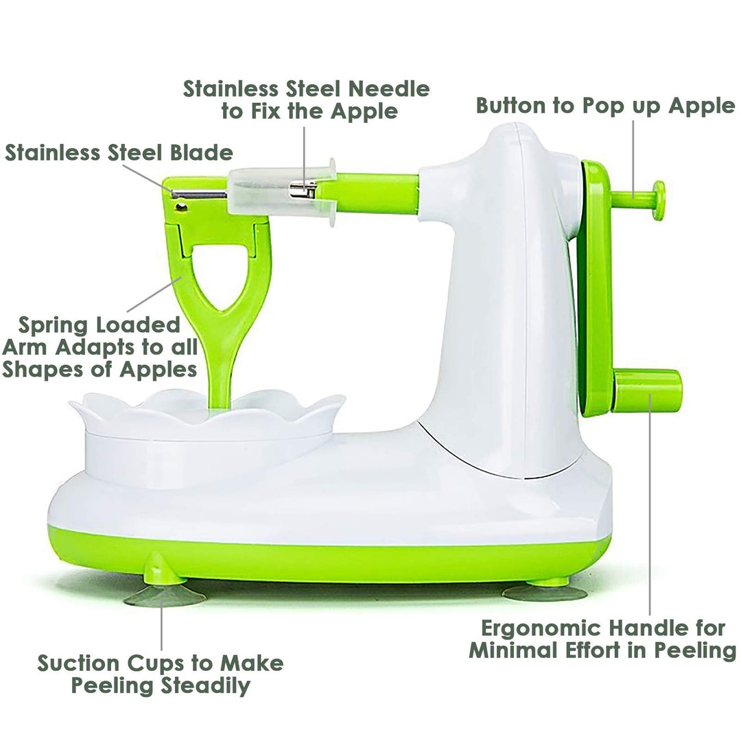 Apple Peeler, 8 Wedges Apple Peeler Slicer Corer, Stainless Steel Blades, Apple Slicer, Apple Corer