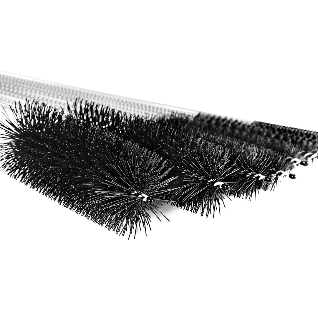 9.8 Inches Nylon Tube Brush Set, Nylon Bottle Cleaning Brush Set, 12 Pieces Variety Pack for Glasses Drinking Straws, Keyboards, Jewelry Cleaning, Antistatic Brushes, Pipe Cleaning Brushes (Set of 12)