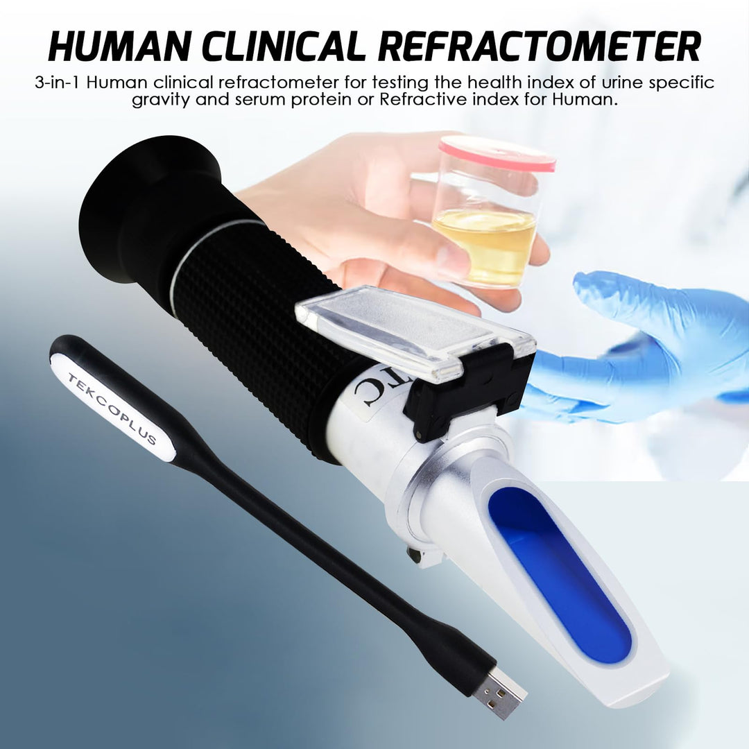 3-in-1 Clinical Refractometer with ATC for Tri-Scale Se